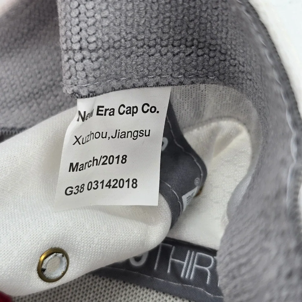 New Era NFL Giants Child-Youth 39THIRTY Hat White Sideline On-Field Stretch Fit